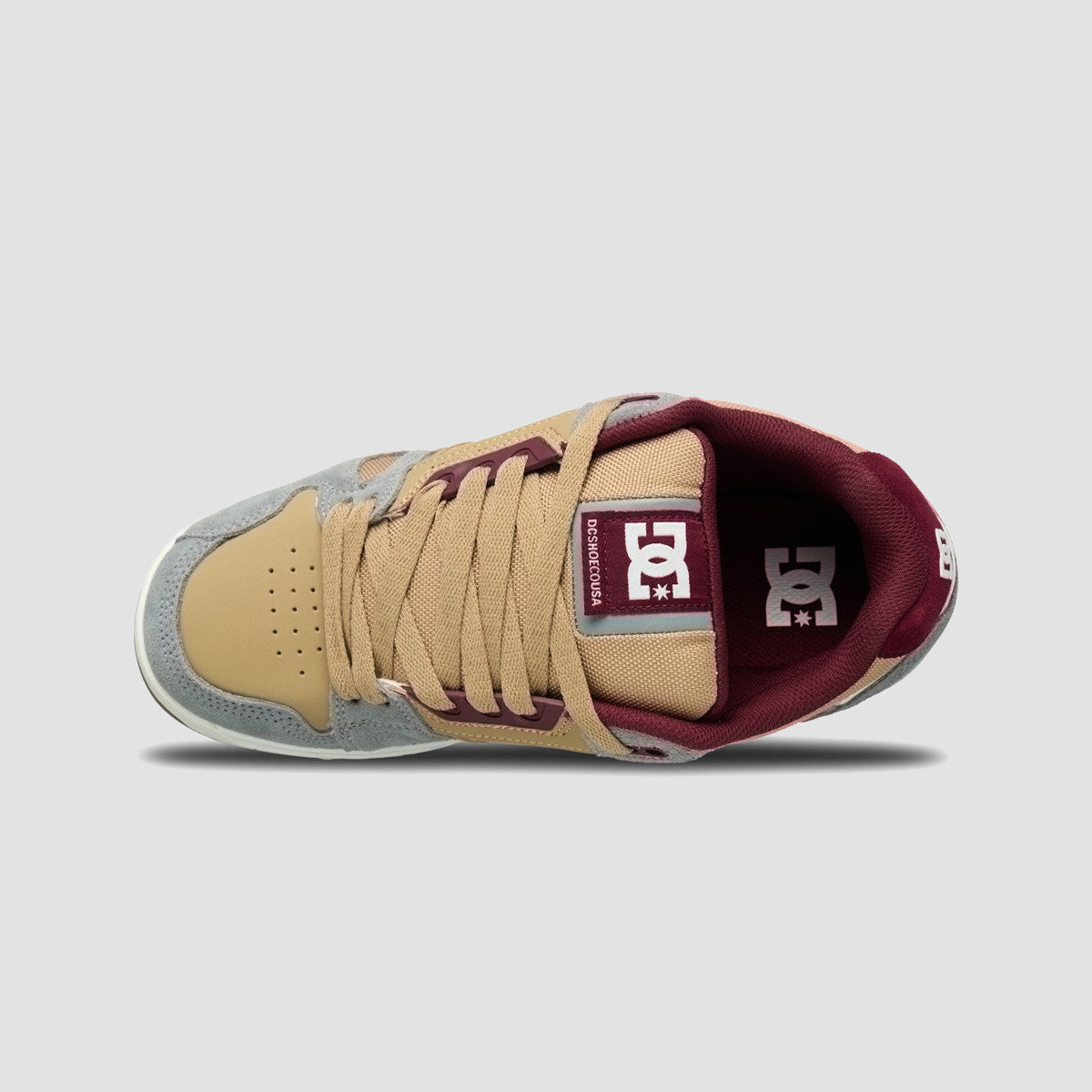 DC Stag Shoes - Tan/Offwhite