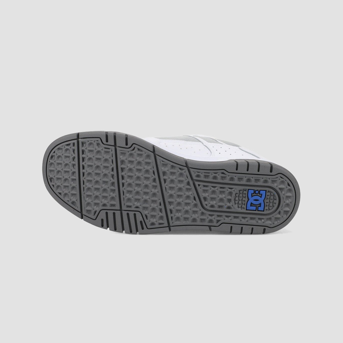 DC Stag Shoes - White/Blue/Grey