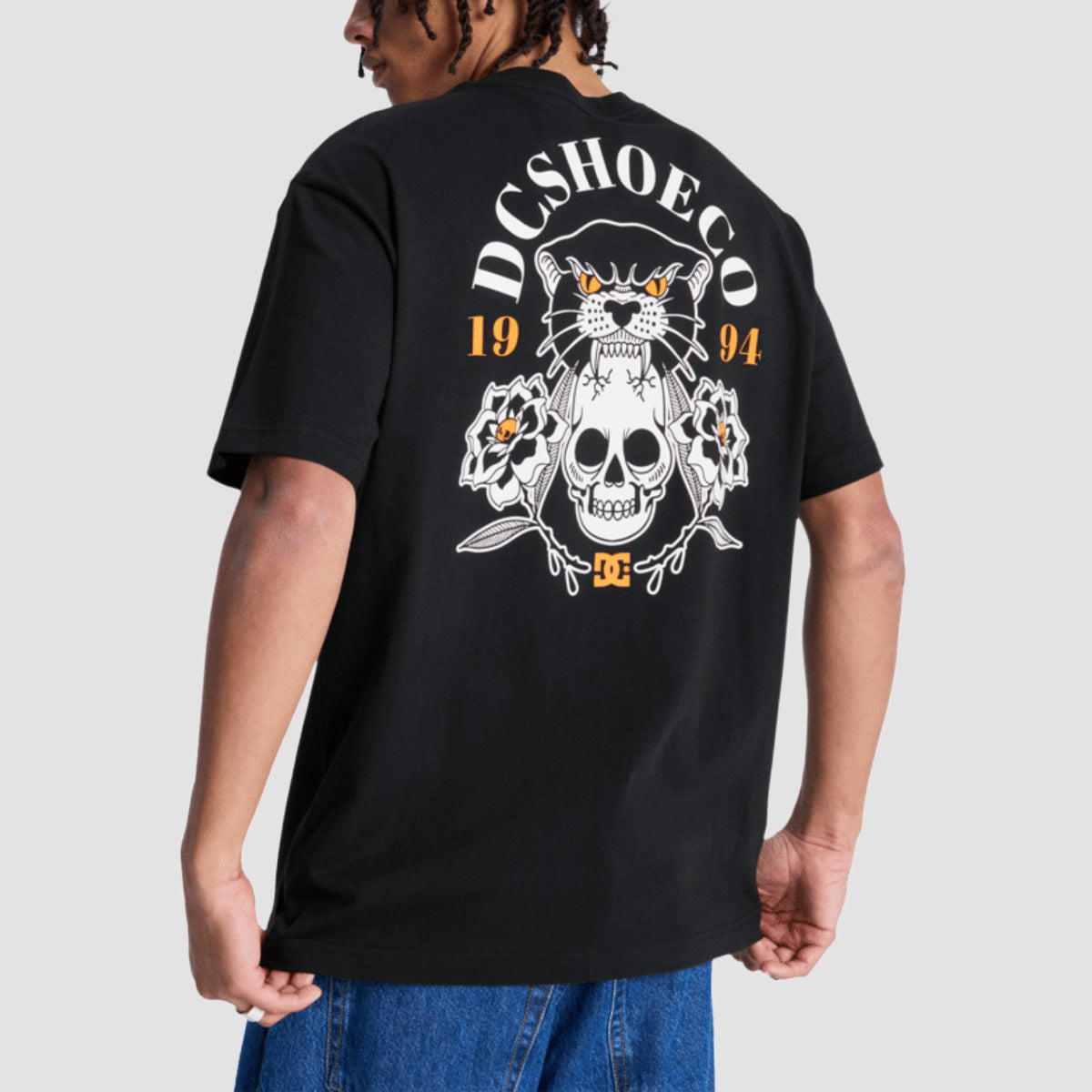 DC Tiger Bite T-Shirt Black