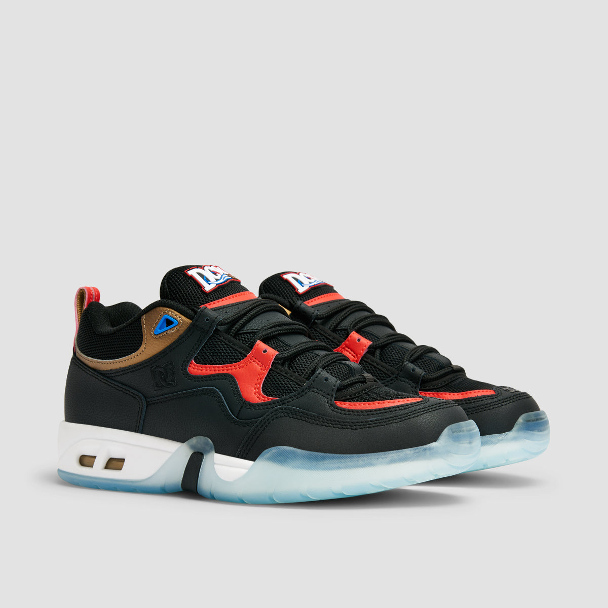 DC Truth OG Shoes - Black/Red/Blue
