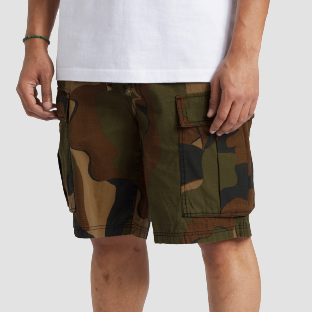 DC Tundra Ripstop Cargo Shorts Abstract Camo