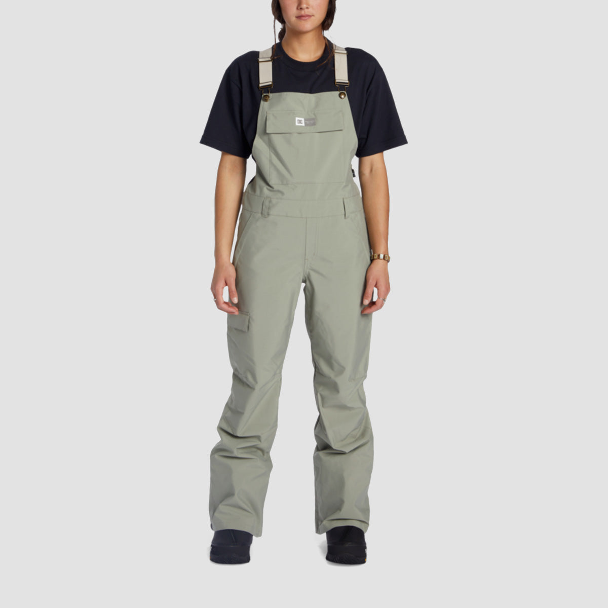 DC Valiant Bib Snow Pants Shadow - Womens