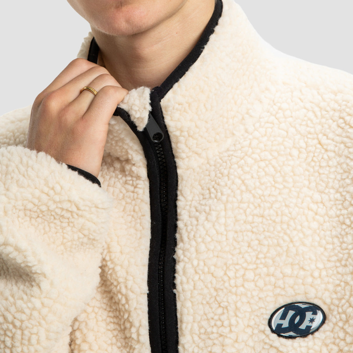 DC Vault Zip Fleece Oatmeal