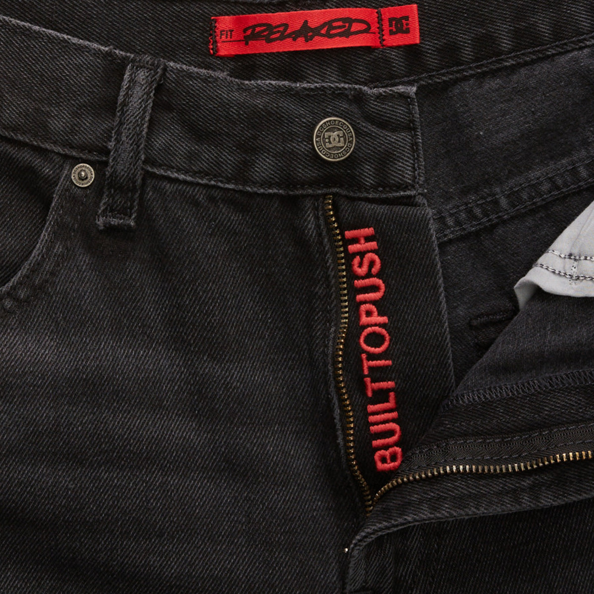 DC Worker Relaxed Fit Jeans Black Denim