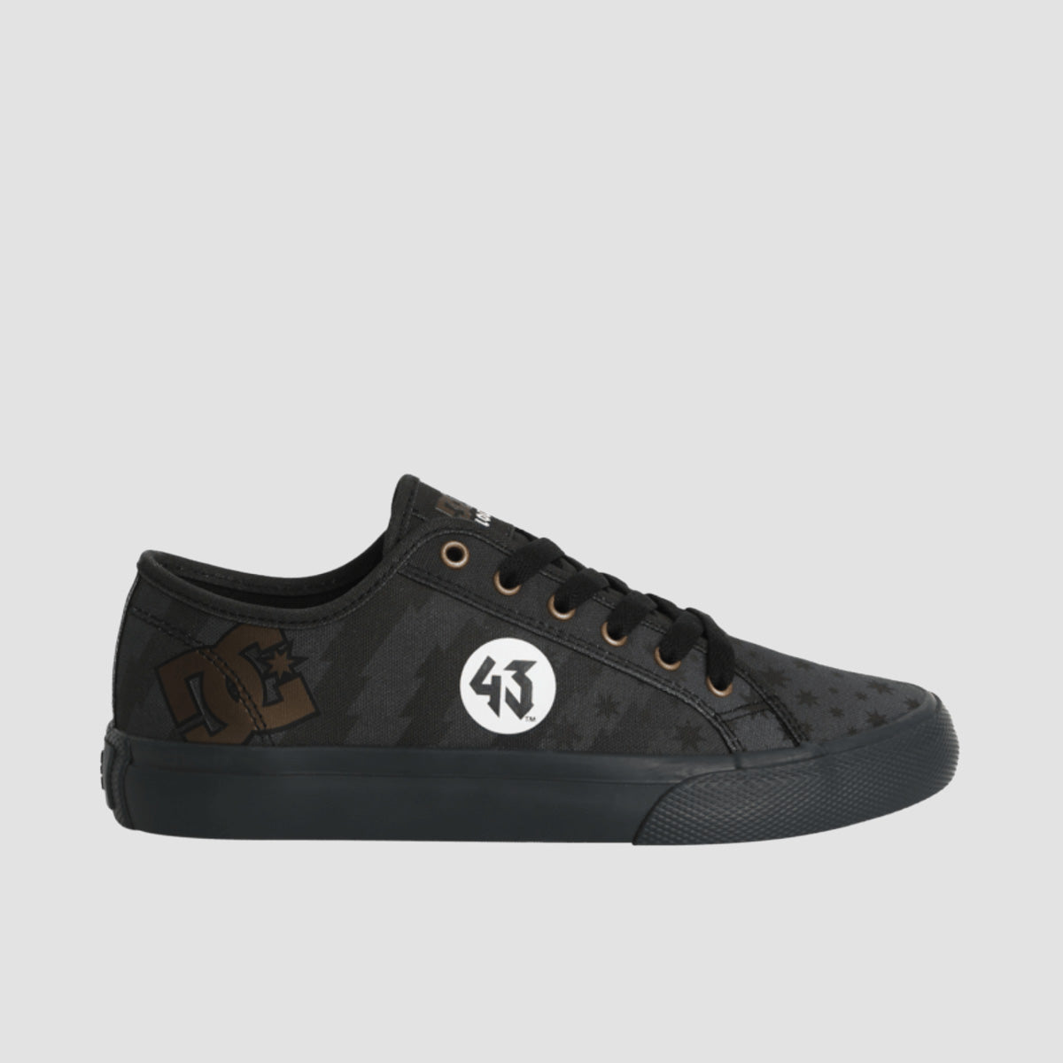 DC X Ken Block 43 Manual Shoes - Grey/Black/Grey