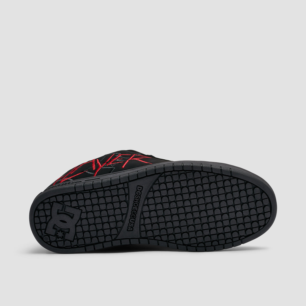 DC X Slayer Court Graff Shoes - Black/Black/Red