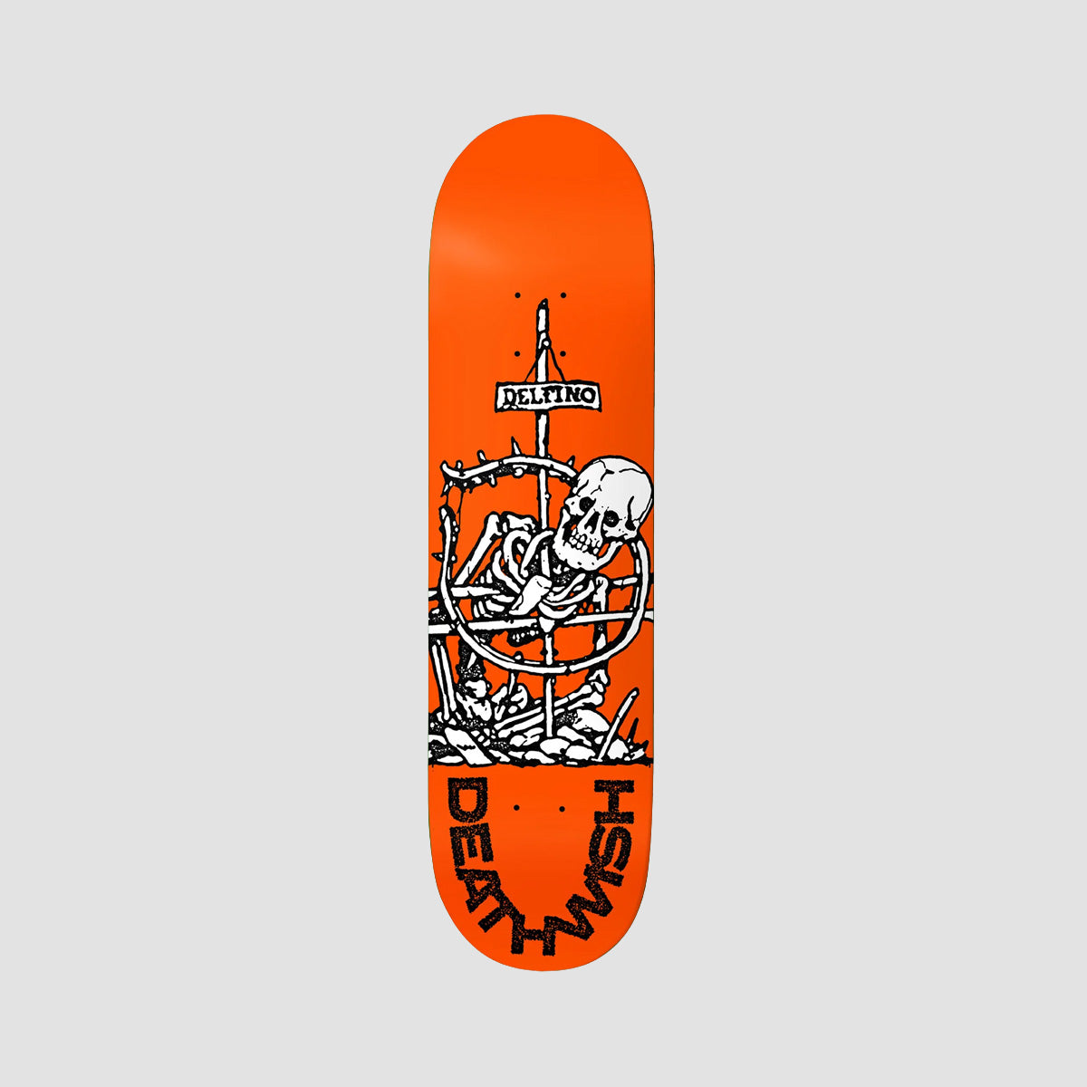 Deathwish Pedro Delfino Cross Skateboard Deck - 8.25"