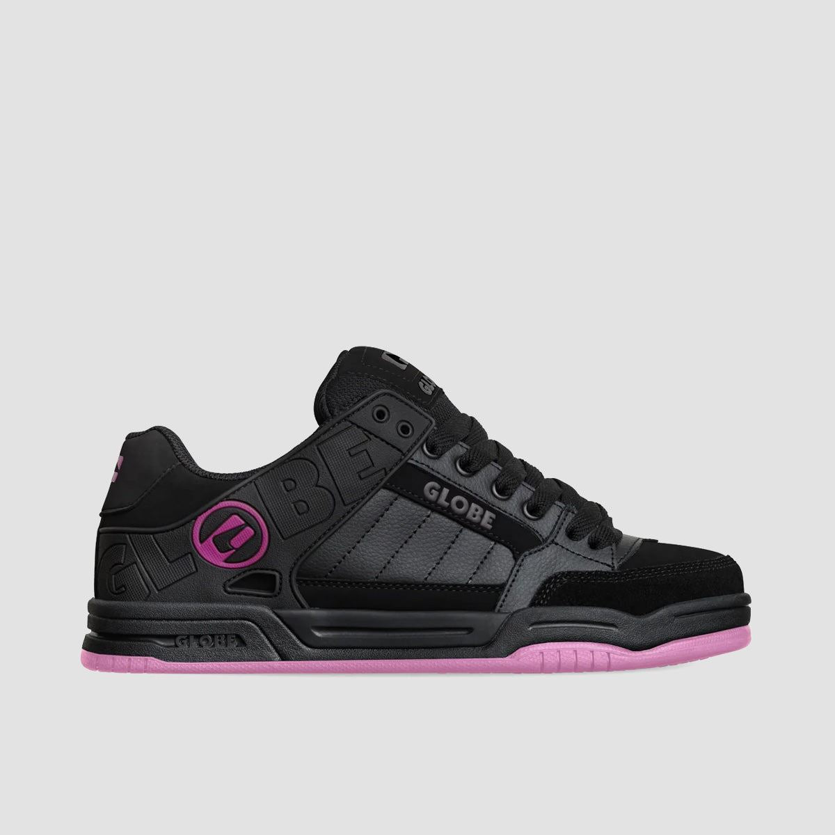 Globe Tilt Shoes - Black/Black/Pink