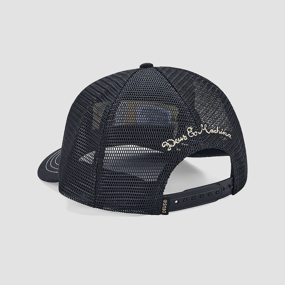 Deus Malden Trucker Cap Black