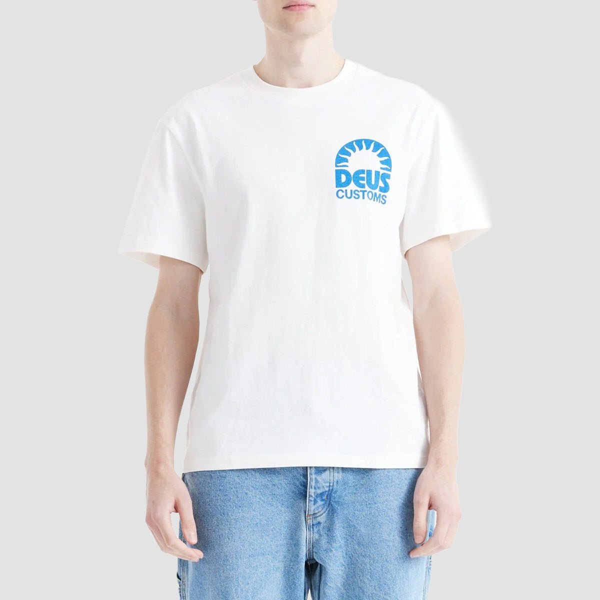 Deus Melodies T-Shirt Vintage White