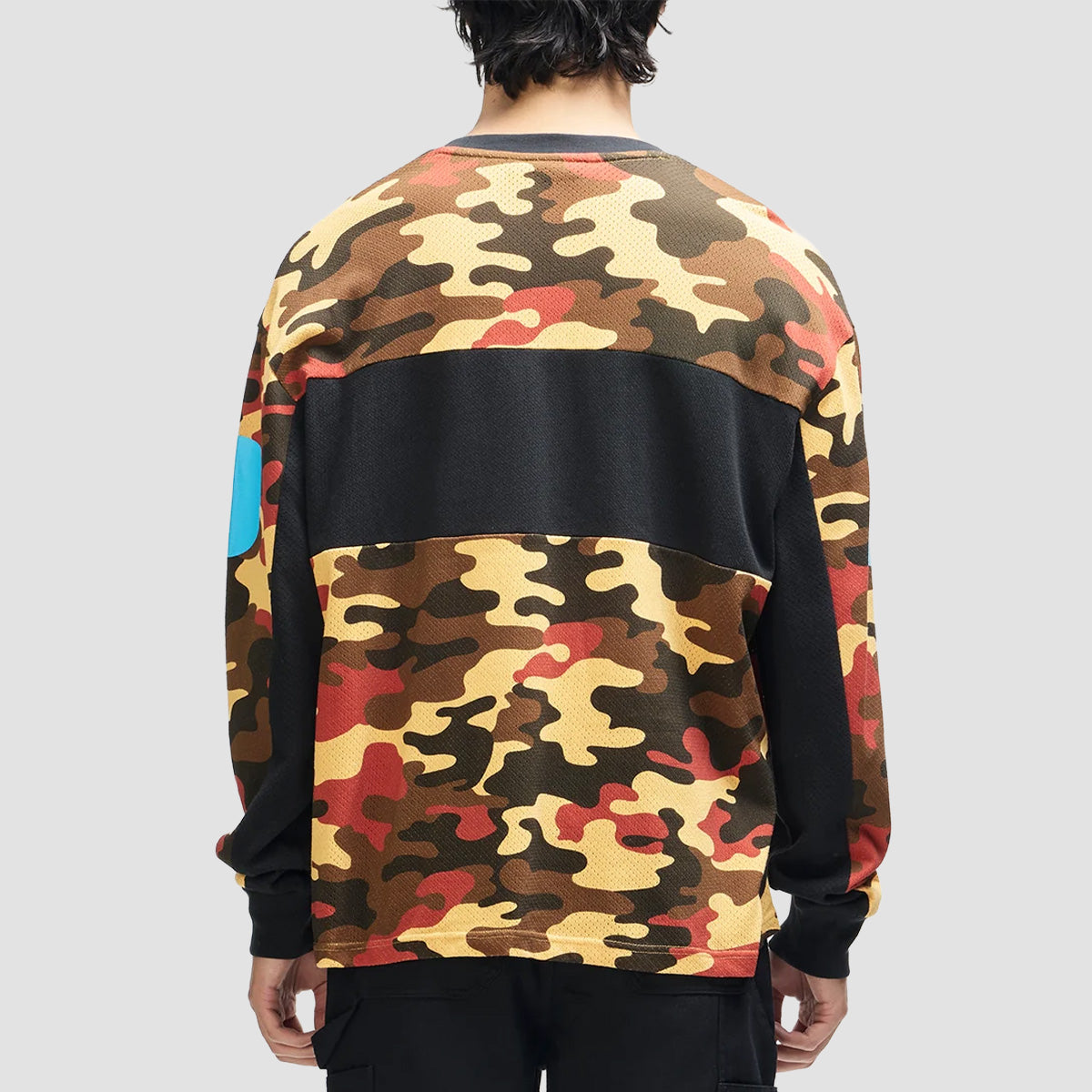 Deus Ombre Moto Jersey T-Shirt Rust Camo