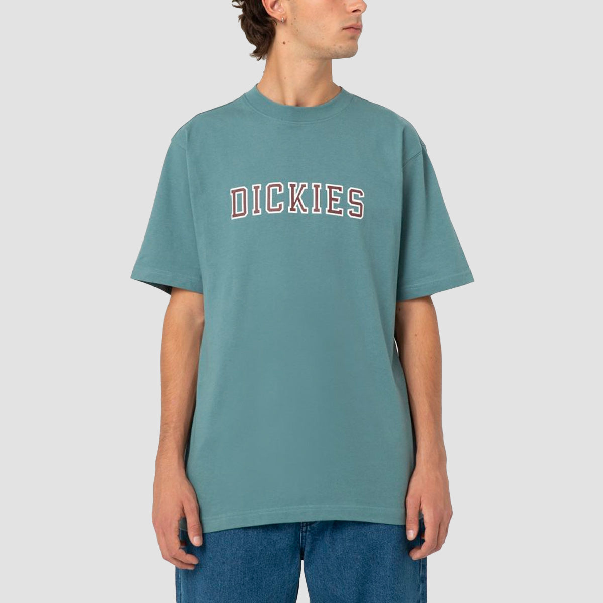 New Dickies 100% Cotton Pewter Graphic Tee - M main image 1
