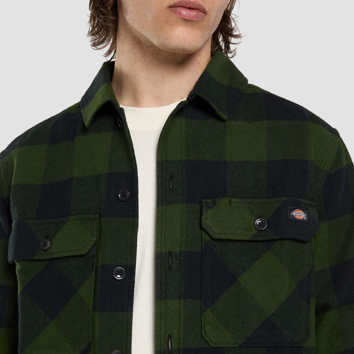 Dickies New Sacramento Longsleeve Shirt Pineneedle