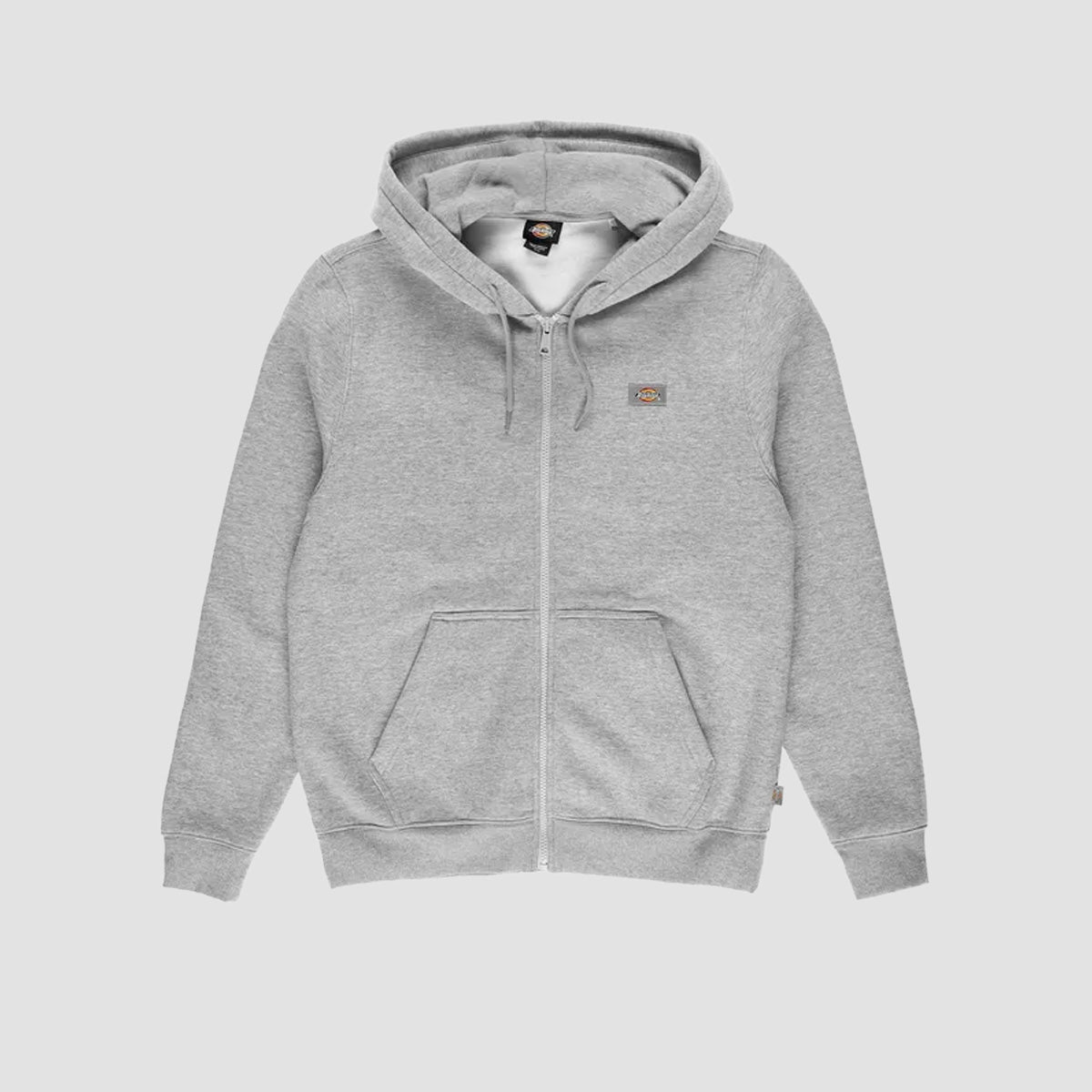 Dickies Oakport Zip Hoodie Heather Grey