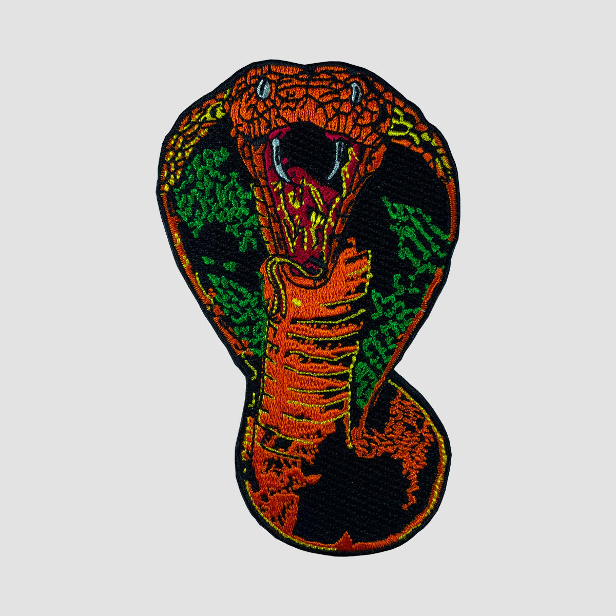 Dungeon Cobra Embroidered Patch Multi