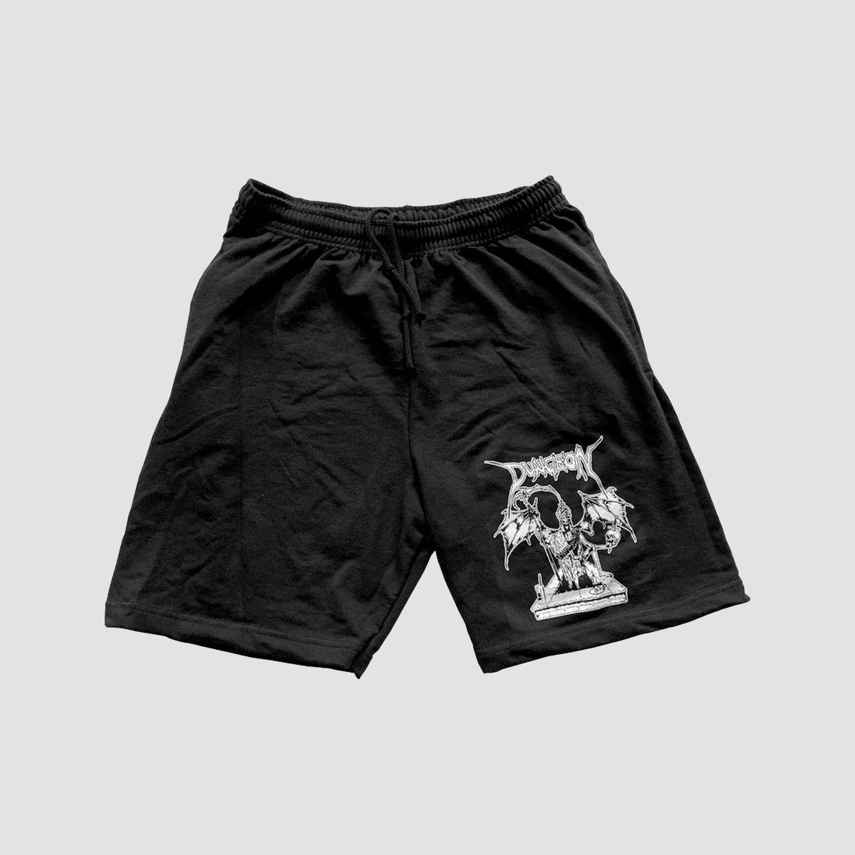 Dungeon Grave Retreat LW Sweat Shorts Black
