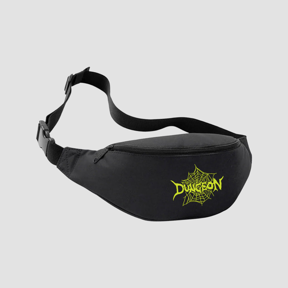 Dungeon Web Logo Belt Bag Black/Green