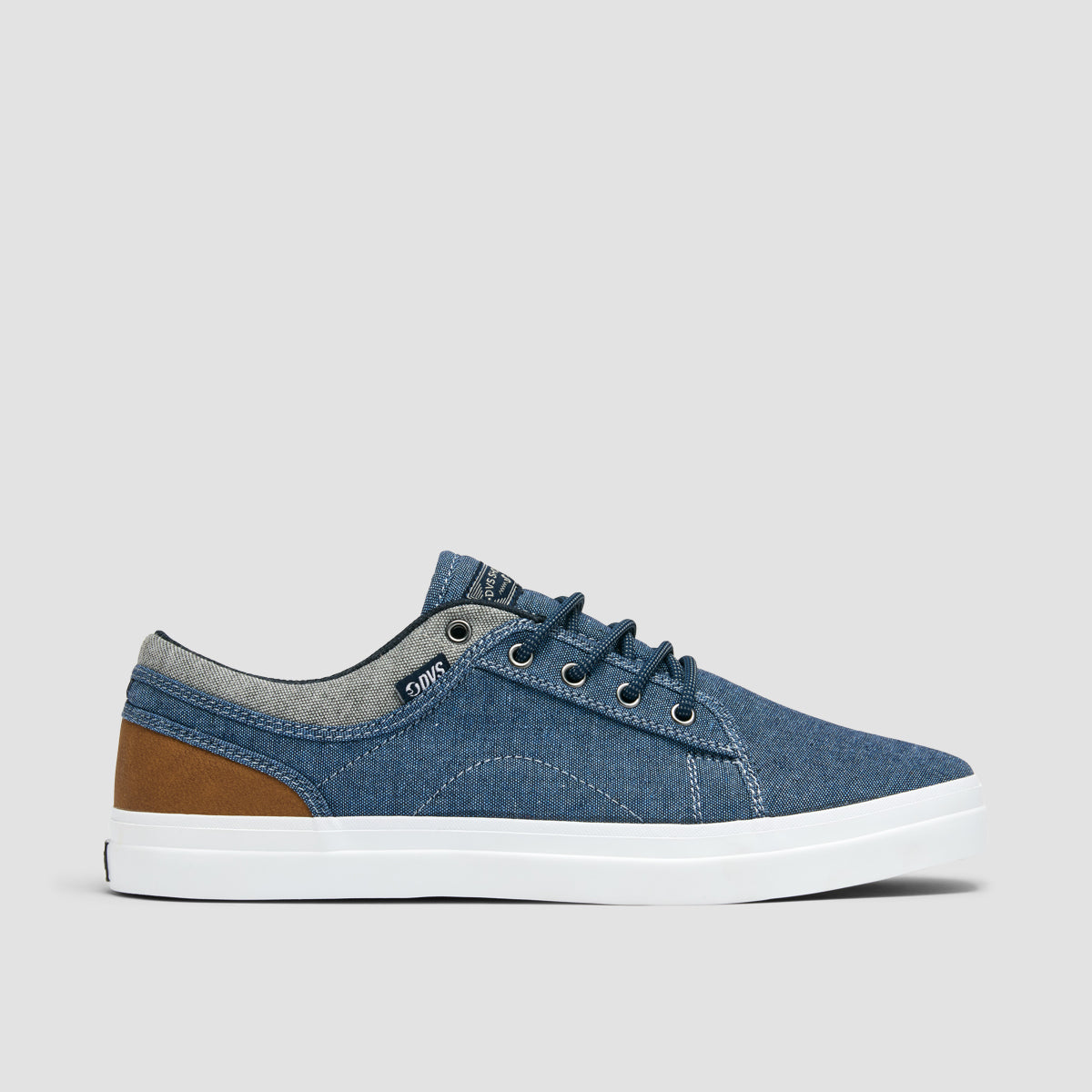 DVS Aversa+ Shoes - Dark Navy/Charcoal/Brown Textile