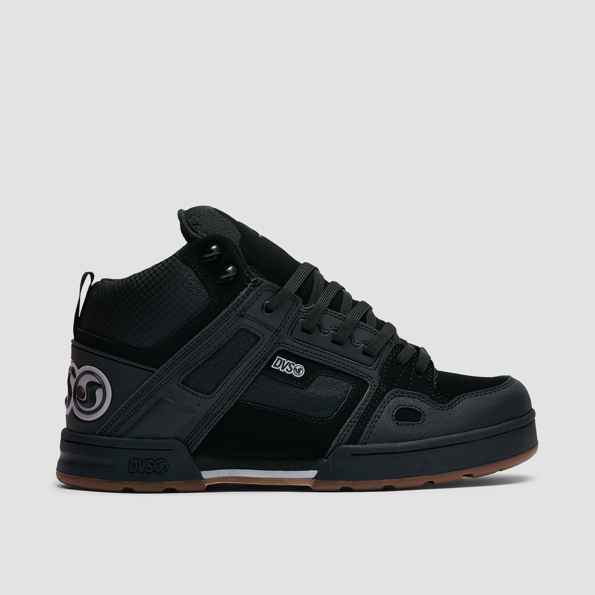 DVS Comanche Boots Black/Reflective/Charcoal Nubuck