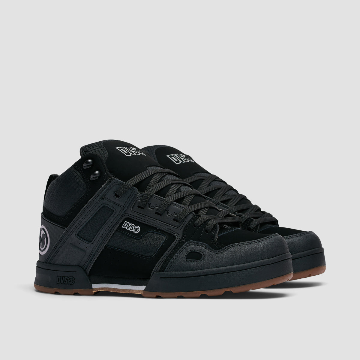 DVS Comanche Boots Black/Reflective/Charcoal Nubuck