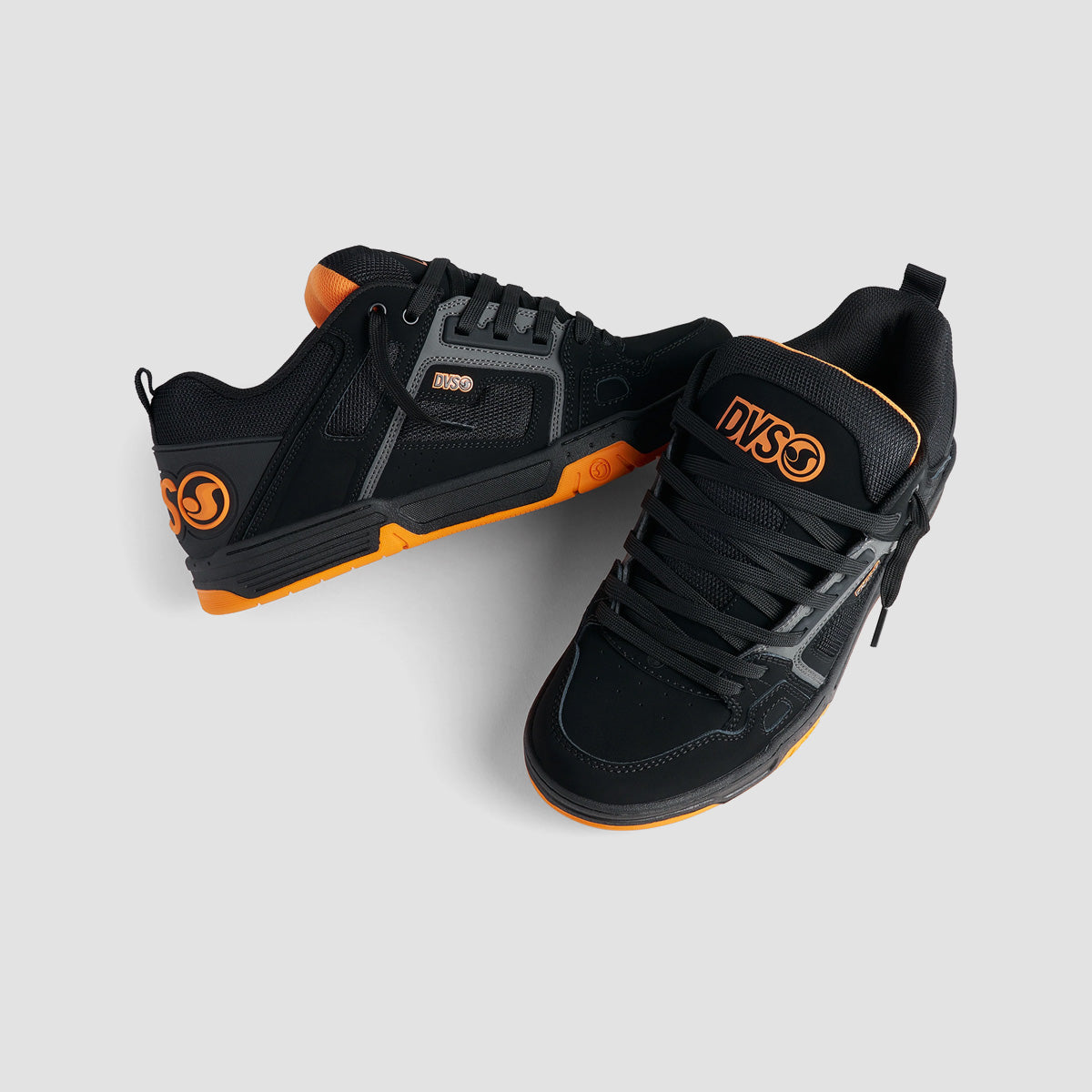 DVS Comanche Shoes - Black/Charcoal/Orange