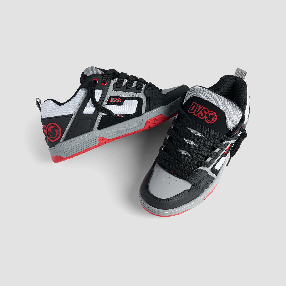 DVS Comanche Shoes - Black/White/Charcoal
