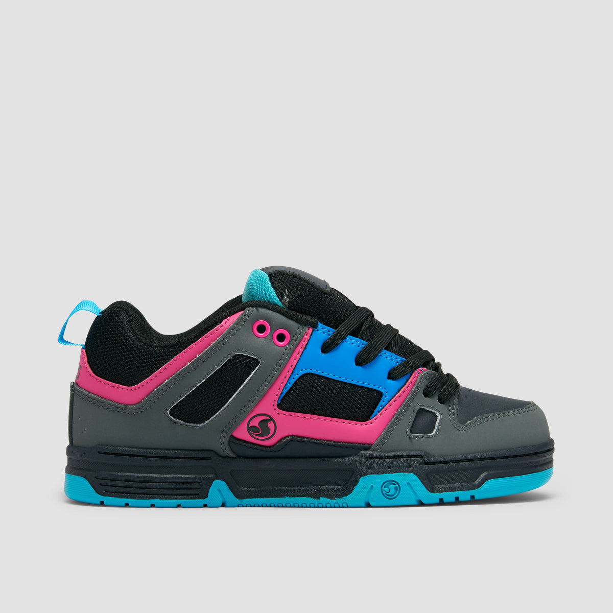 DVS Gambol Shoes - Black/Purple/Blue Nubuck - Womens