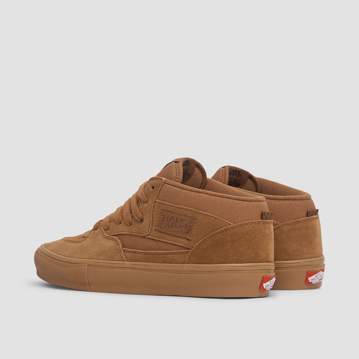 Vans Skate Half Cab Shoes - Brown/Gum