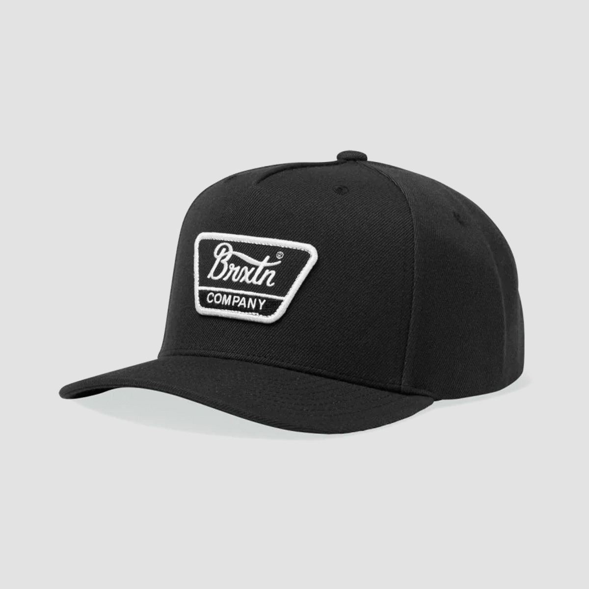 Brixton Linwood C MP Snapback Cap Black/White
