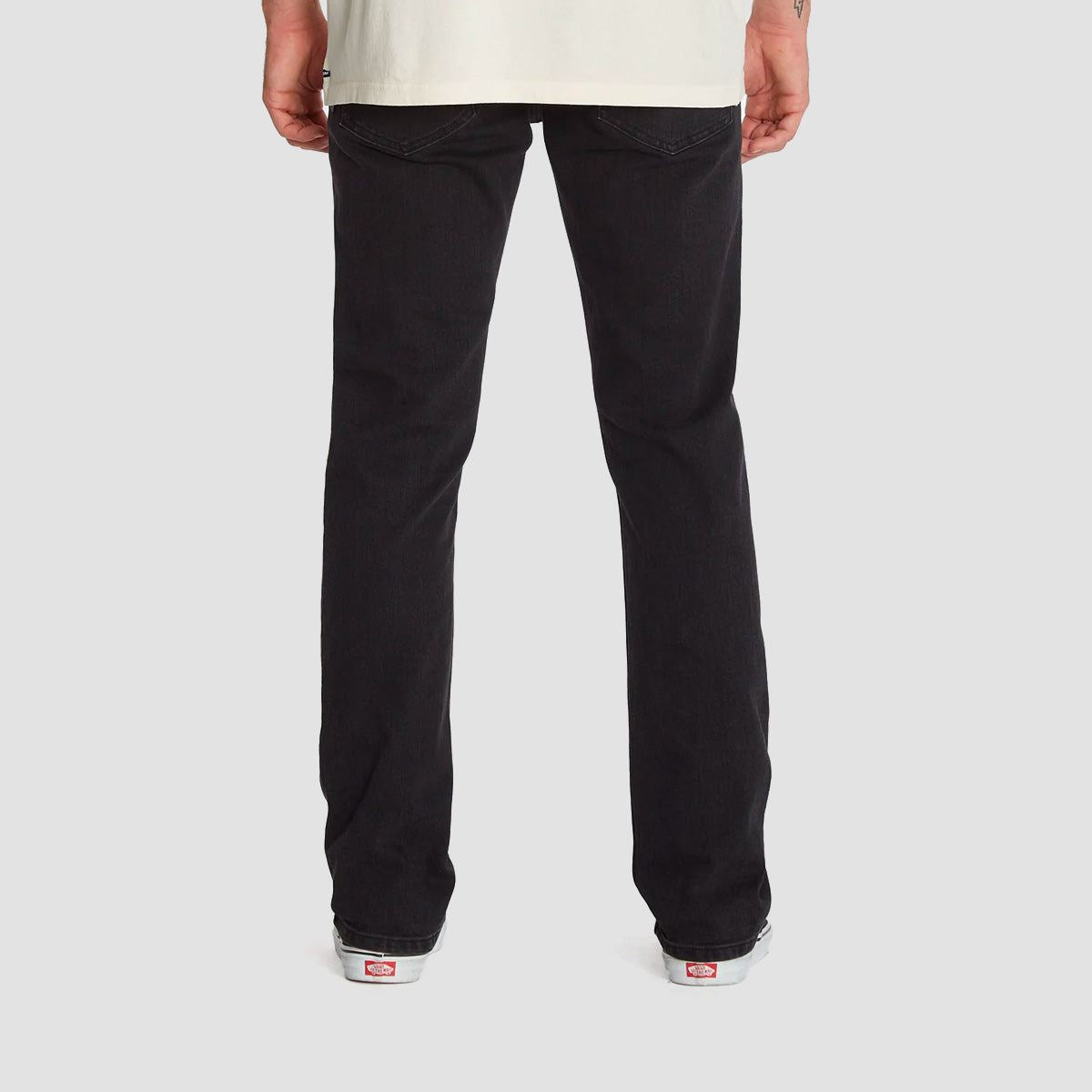 Volcom Solver Modern Fit Jeans Black Out
