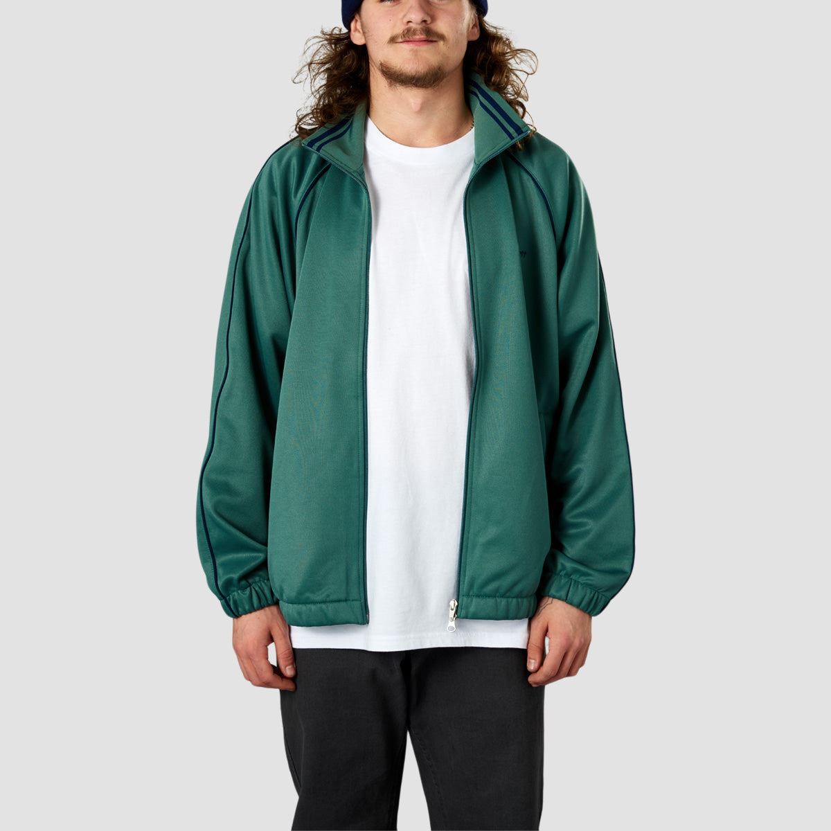Carhartt WIP Benford Track Jacket Silver Pine/Ink