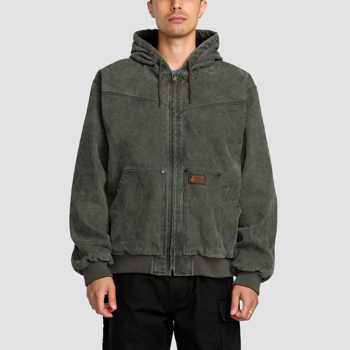 Volcom Hamilstorm Jacket Rinsed Black