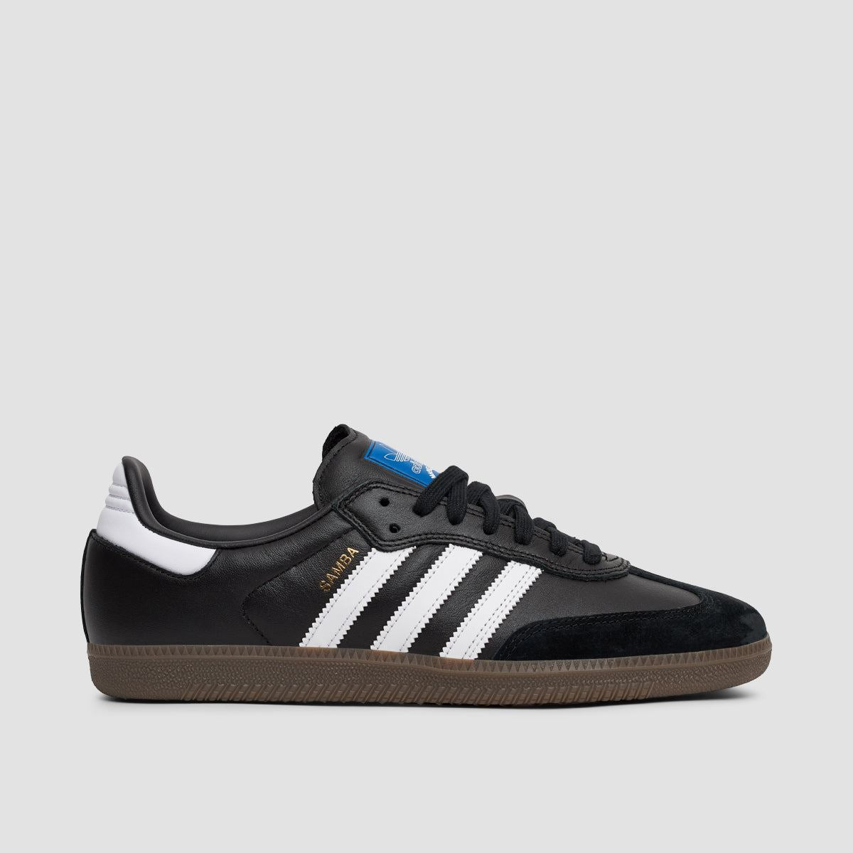 adidas Samba ADV Core Black/Footwear White/Gold Metallic