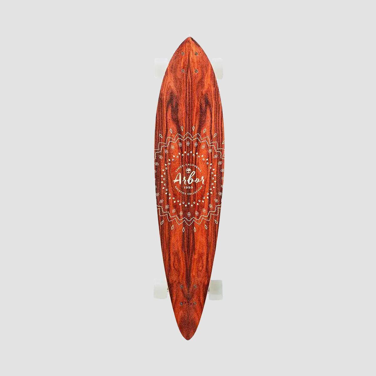 Arbor Solstice B4BC Fish Pintail Longboard Skateboard - 37"