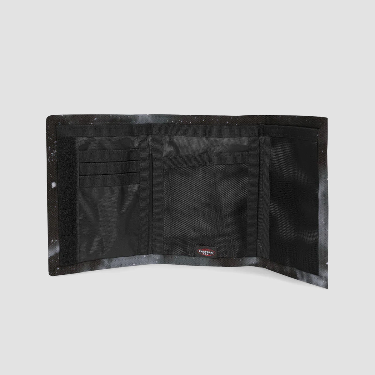 Eastpak Crew Single Tri-fold Wallet Clouds Black