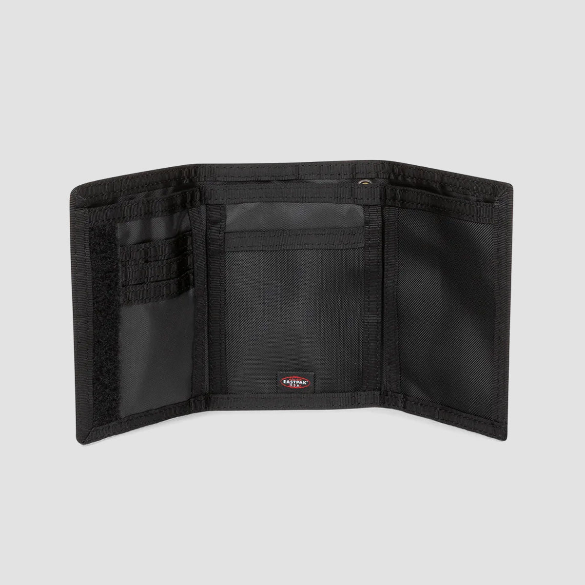 Eastpak Crew Single Tri-fold Wallet Tarp Black2