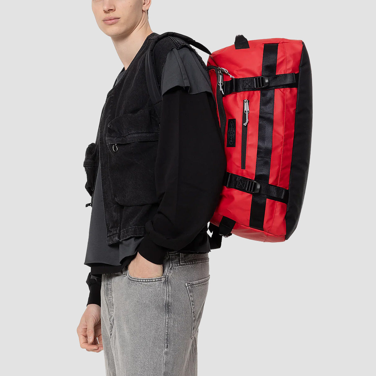 Eastpak Duffel Pack S 40L Duffle Bag Tarp Red