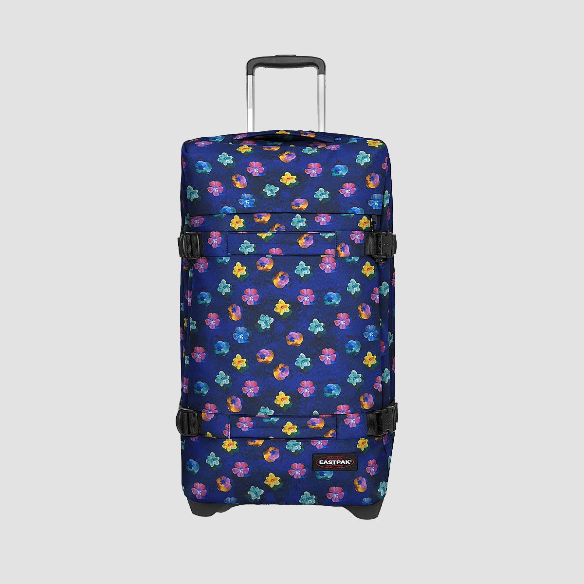 Eastpak Transit'r L 121L Wheeled Suitcase Flower Blur Navy