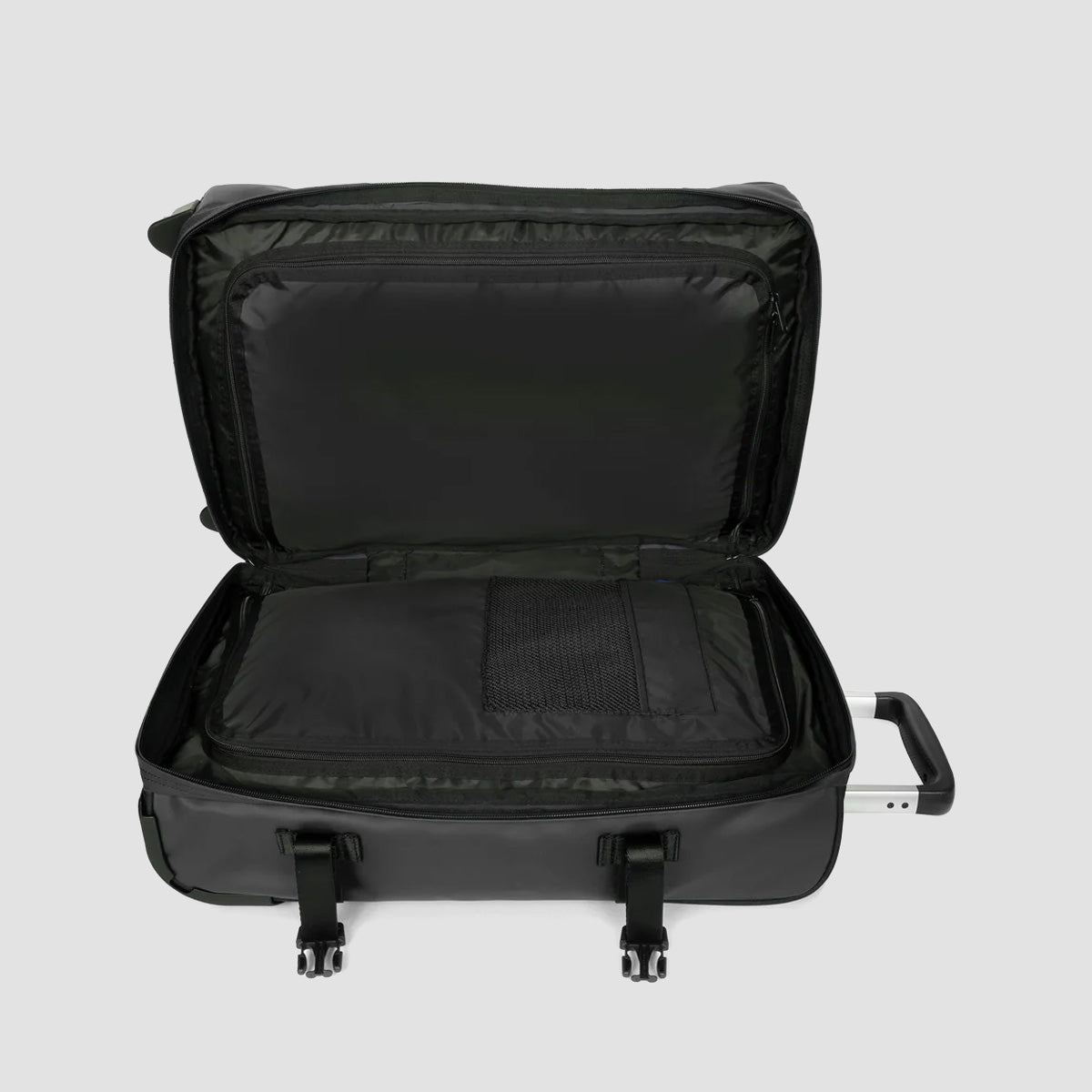 Eastpak Transit'r Plus S 42L Wheeled Carry On Suitcase Tarp Black2