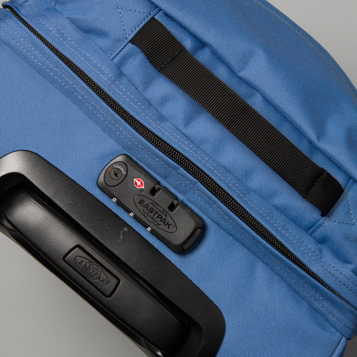 Eastpak Tranverz S 42L Wheeled Carry On Suitcase Blue Bouncing