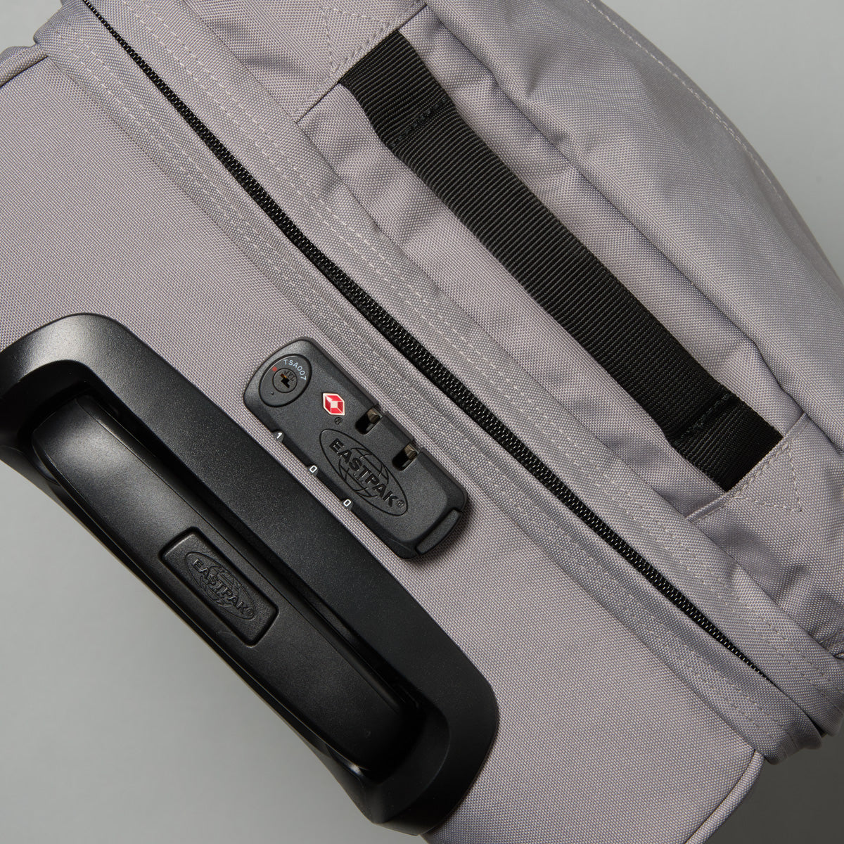 Eastpak Tranverz S 42L Wheeled Carry On Suitcase Grey Concrete