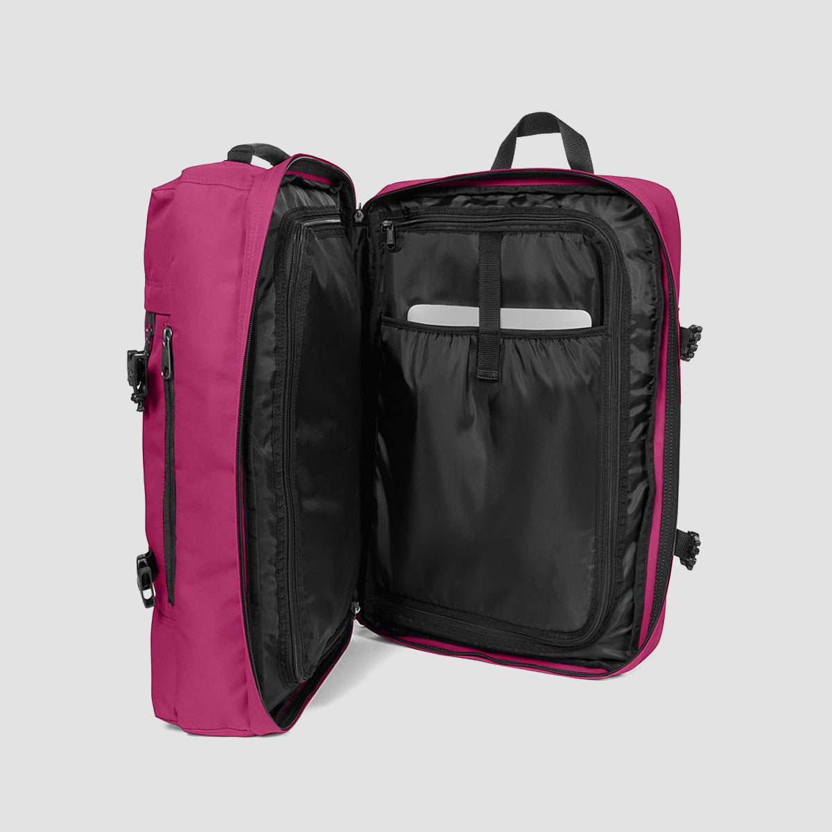 Eastpak Travelpack 42L Cabin Bag Backpack Magnolia Fuchsia
