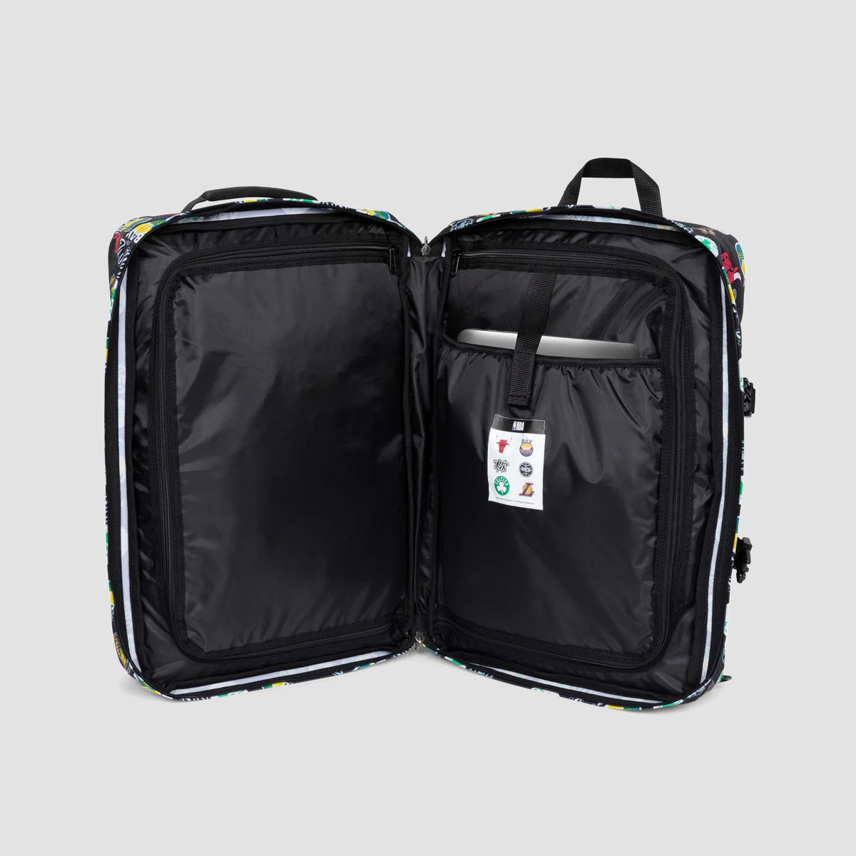 Eastpak Travelpack 42L Cabin Bag Backpack NBA Team Pattern