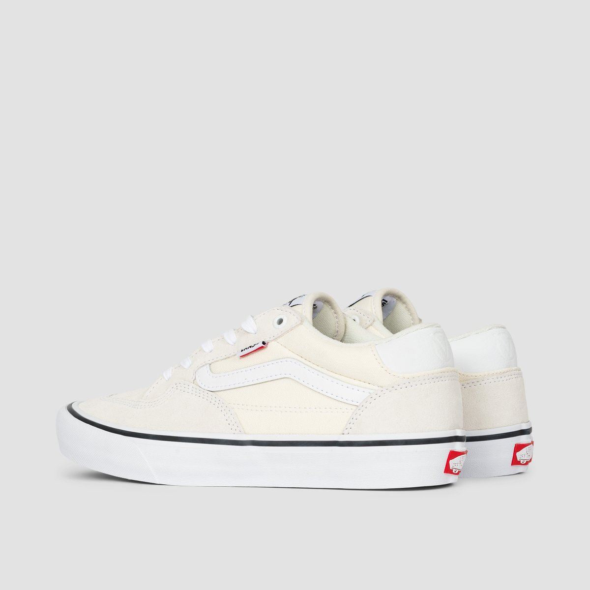 Vans Rowan Pro Shoes - Marshmallow/White