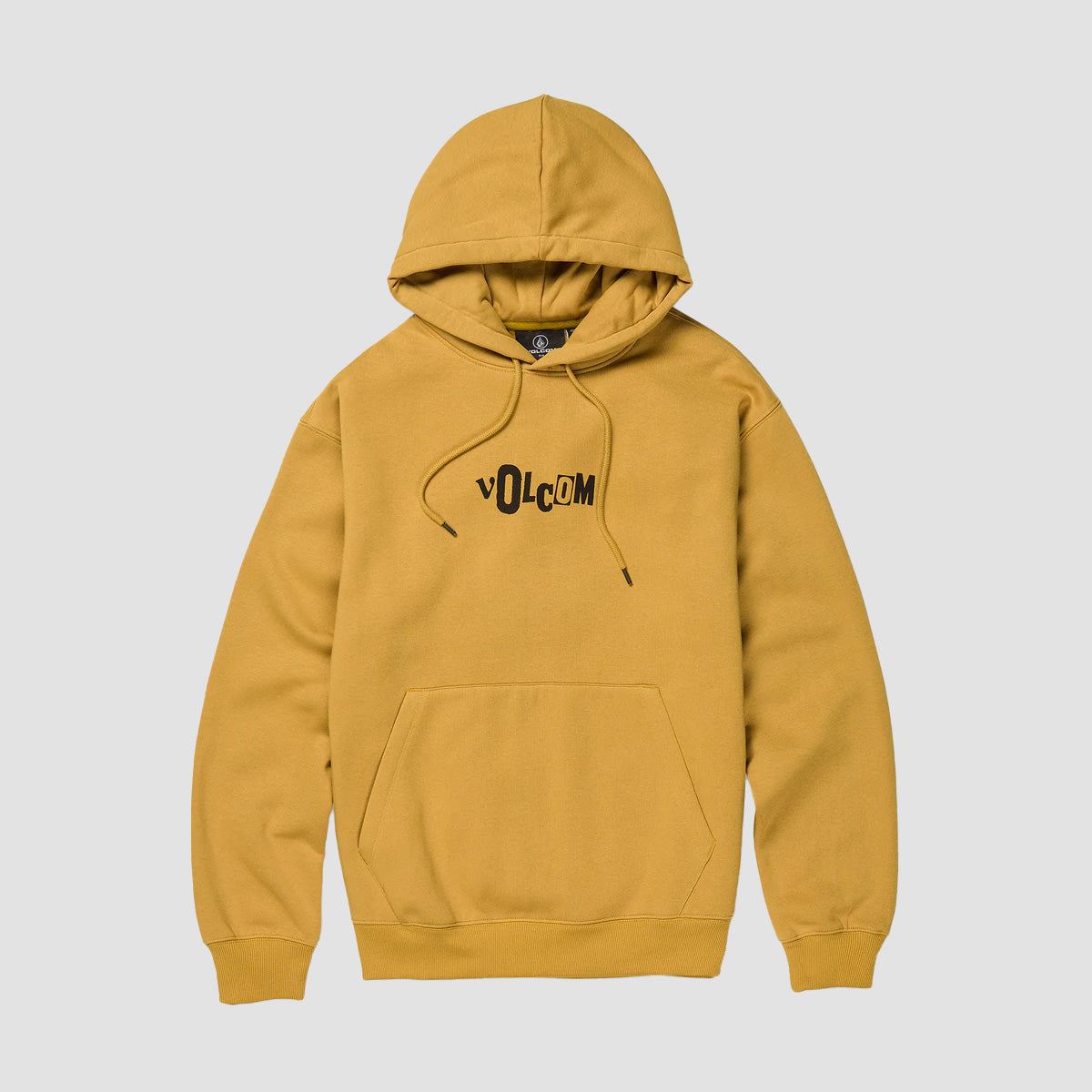Volcom Strikehood Pullover Hoodie Honey Gold
