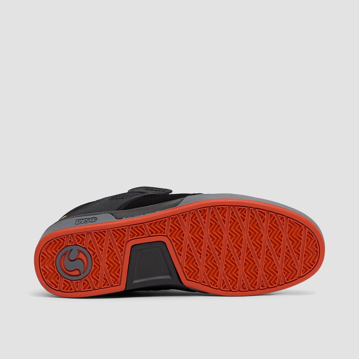 DVS Comanche 2.0+ Shoes - Black/Yellow/Red Nubuck