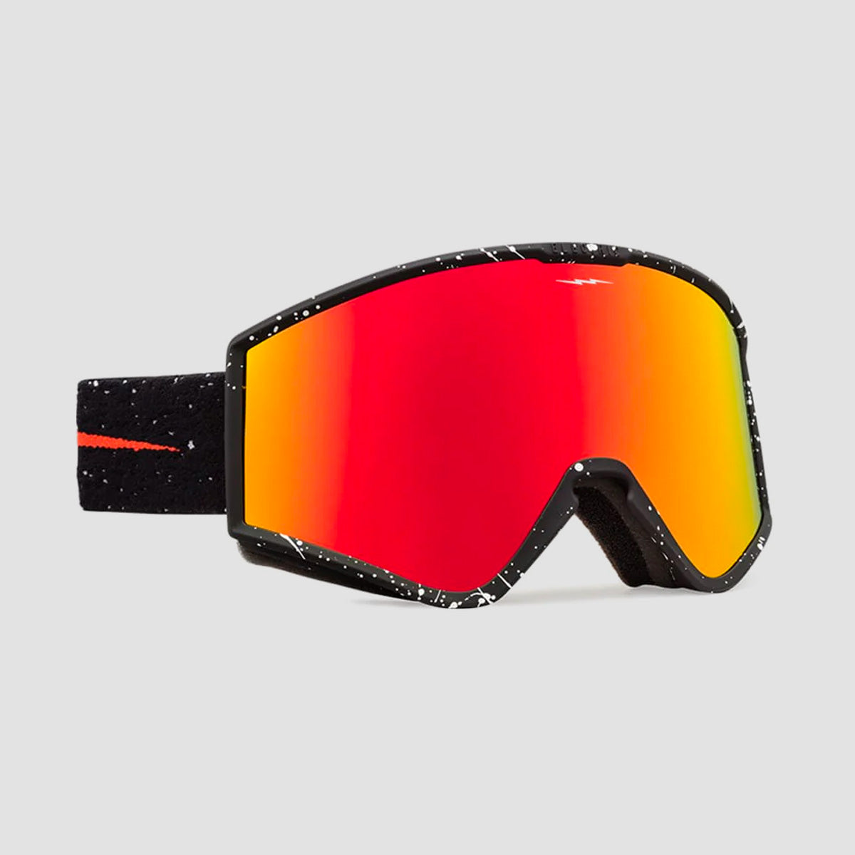 Electric Kleveland Small Snow Goggles Matte Speckled Black/Fire Chrome
