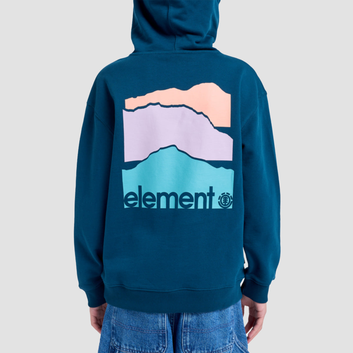 Element 3 Horizons Pullover Hoodie Reflecting Pond - Kids