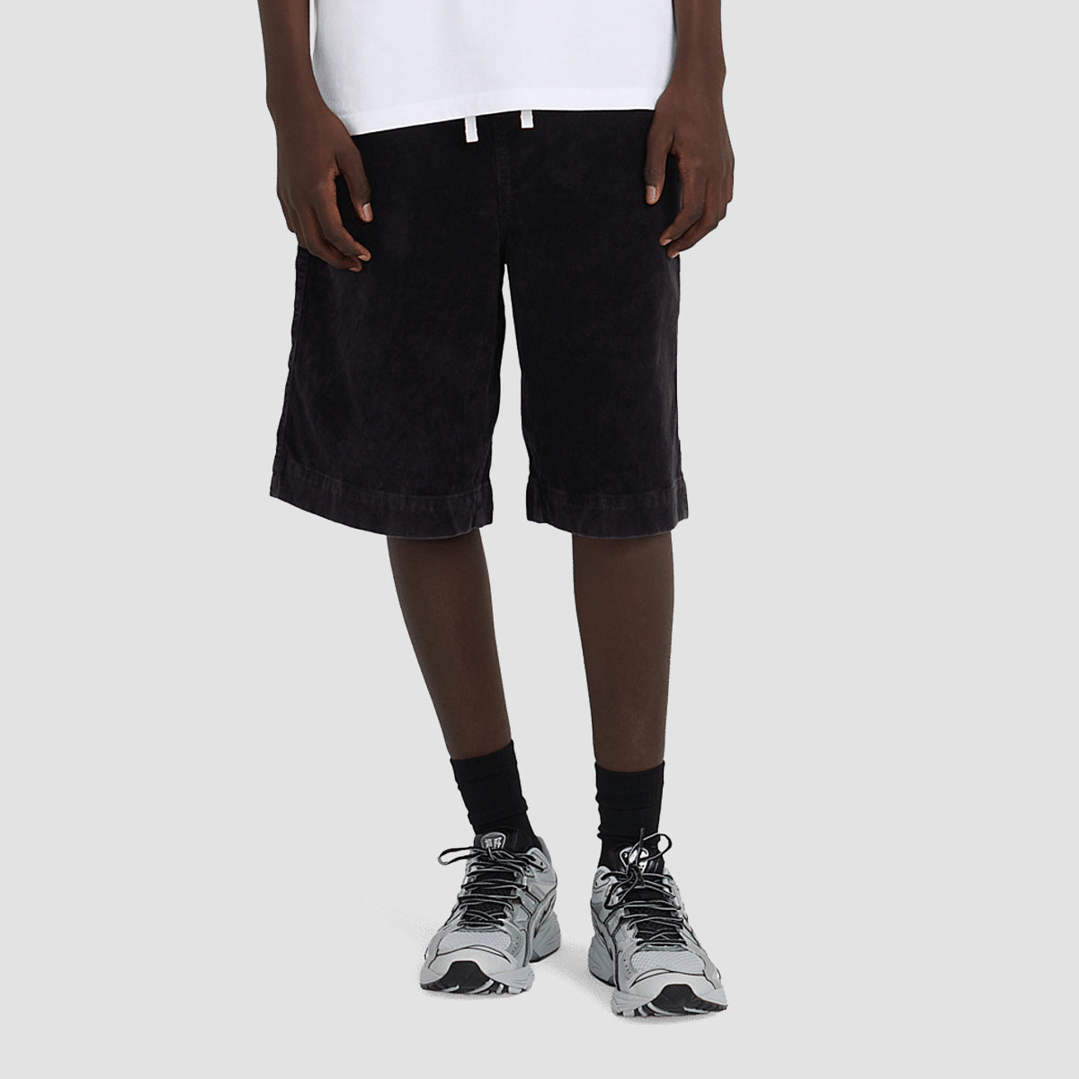 Element Big Corduroy Shorts Vintage Black