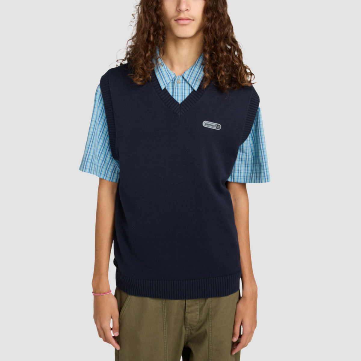 Element Capsule Knit Vest Eclipse Navy
